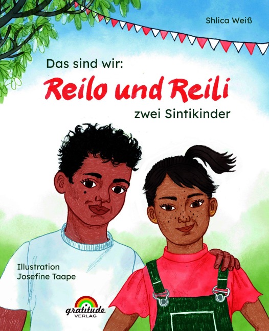Zwei Sintikinder Reilo und Reili Das, sind wir! - Shlica Weiß