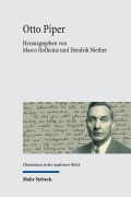 Cover-Bild zum Titel 'Otto Piper' von ''