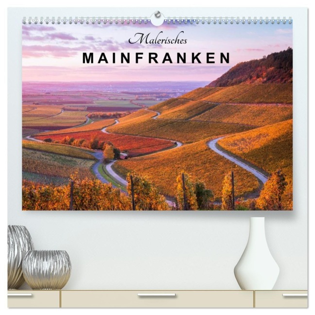 Malerisches Mainfranken (hochwertiger Premium Wandkalender 2026 DIN A2 quer), Kunstdruck in Hochglanz - Volker Müther