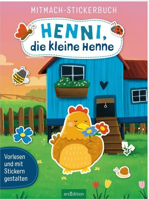 Mitmach-Stickerbuch - Henni, die kleine Henne - Joschi Mühl