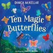 Cover-Bild zum Titel 'Ten Magic Butterflies' von 'Danica Mckellar'