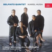 Cover-Bild zum Titel 'Music for Wind Quintet' von 'Belfiato Quintet/Villaume/Prague Philharmonia'