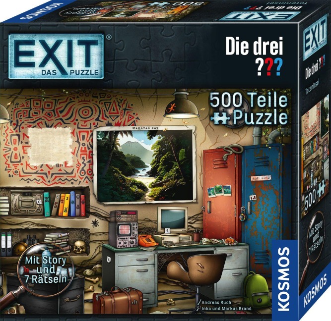 EXIT® Puzzle Die drei ??? Toteninsel - Brand Brand