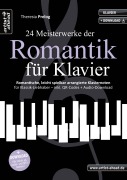 Cover-Bild zum Titel '24 Meisterwerke der Romantik für Klavier' von 'Theresia Prelog'