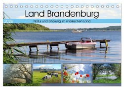 Land Brandenburg - Natur und Erholung im märkischen Land (Tischkalender 2026 DIN A5 quer), CALVENDO Monatskalender - Anja Frost