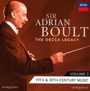 Sir Adrian Boult: Das Decca-Erbe,vol.3 - Boult/Ricci/Gulda/Campoli/Curzon/Flagstad/Elman
