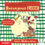 Cover-Bild zum Titel 'Hieronymus Frosch feiert Weihnachten' von 'Andreas H. Schmachtl'