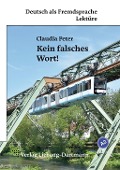 Cover-Bild zum Titel 'Kein falsches Wort!' von 'Claudia Peter'