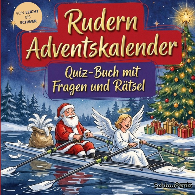 Rudern-Adventskalender: Quiz-Buch mit Fragen und Rätsel - Schlauvento Interactive