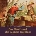 Cover-Bild zum Titel 'Der Wolf und die sieben Geißlein' von 'Brüder Grimm'