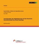 Cover-Bild zum Titel 'Auswirkungen der Digitalisierung auf das klassische Geschäftsmodell des Retail Bankings' von 'Anonym'