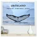 Grönland Faszinierend atemberaubend grandios (hochwertiger Premium Wandkalender 2025 DIN A2 quer), Kunstdruck in Hochglanz - Gugigei Gugigei