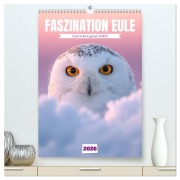 Cover-Bild zum Titel 'Faszination Eule - Eulen in ihrer ganzen Vielfalt (hochwertiger Premium Wandkalender 2026 DIN A2 hoch), Kunstdruck in Hochglanz' von 'Mb Fotografie'
