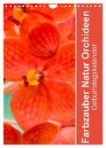 Farbzauber Natur Orchideen - Geburtstagskalender (Wandkalender 2025 DIN A4 hoch), CALVENDO Monatskalender - Babett Paul - Babett's Bildergalerie