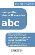 Cover-Bild zum Titel 'Das große E-Book & E-Reader ABC' von 'Ansgar Warner'
