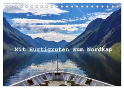 Cover-Bild zum Titel 'Mit Hurtigruten zum Nordkap (Tischkalender 2026 DIN A5 quer), CALVENDO Monatskalender' von 'Doris Jerneinzick'