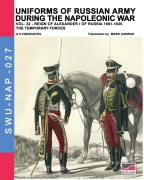 Cover-Bild zum Titel 'Uniforms of Russian army during the Napoleonic war vol.22' von 'Aleksandr Vasilevich Viskovatov, Luca Stefano Cristini, Mark Conrad'