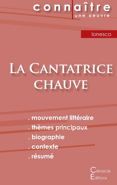 Fiche de lecture La Cantatrice chauve de Eugène Ionesco (Analyse littéraire de référence et résumé complet) - Eugène Ionesco