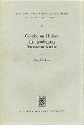 Cover-Bild zum Titel 'Glaube und Lehre im modernen Protestantismus' von 'Jörg Dierken'