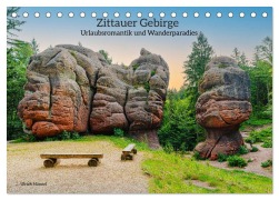 Zittauer Gebirge-Urlaubsromantik und Wanderparadies (Tischkalender 2026 DIN A5 quer), CALVENDO Monatskalender - Ulrich Männel