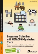Cover-Bild zum Titel 'Lesen und Schreiben mit METACOM-Symbolen: Tiere' von 'Nadja Steurer-Schöfer'