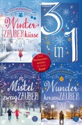Cover-Bild zum Titel 'Winterzauberküsse / Mistelzweigzauber / Wunderkerzenzauber - Drei Weihnachtsromane in einem Band' von 'Sue Moorcroft'