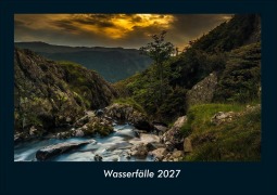 Cover-Bild zum Titel 'Wasserfälle 2027 Fotokalender DIN A4' von 'Tobias Schmitt, Kevin Heber'