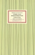 Cover-Bild zum Titel 'Über das Marionettentheater' von 'Heinrich Von Kleist'
