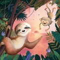 Yawnie the sloth comes to visit - Marina Babanskaya