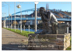 Cover-Bild zum Titel 'Lahnstein, wo die Lahn in den Rhein fließt (Wandkalender 2026 DIN A4 quer), CALVENDO Monatskalender' von 'Christine Wirges'
