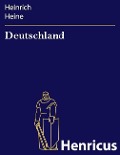 Cover-Bild zum Titel 'Deutschland' von 'Heinrich Heine'