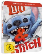 Cover-Bild zum Titel 'Lilo & Stitch (Live Action) UHD + Blu-ray (Lim. Steelbook)' von 'Chris Kekaniokalani Bright, Mike Van Waes, Dean Deblois, Chris Sanders, Dan Romer'