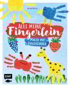 Cover-Bild zum Titel 'Alle meine Fingerlein - Malen mit Fingerfarben' von 'Pia von Miller'