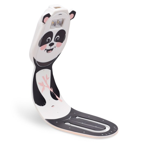 Flexilight Pals RC (Panda) - wiederaufladbares Leselicht - 2 in 1 Leselampe & Lesezeichen - LED Leselicht - Geschenk für Leser, Buchliebhaber - Deutsche Ausgabe - 