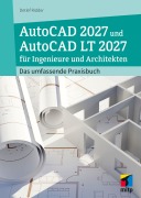 Cover-Bild zum Titel 'AutoCAD 2027 und AutoCAD LT 2027 für Ingenieure und Architekten' von 'Detlef Ridder'