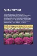 Cover-Bild zum Titel 'Quäkertum' von ''