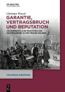 Cover-Bild zum Titel 'Garantie, Vertragsbruch und Reputation' von 'Christian Wenzel'