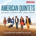 Cover-Bild zum Titel 'American Quintets' von 'Kaleidoscope Chamber Collective'