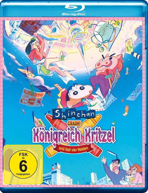 Shin Chan - Crash! Königreich Kritzel und fast vier Helden - Ryô Takada, Yoshito Usui