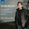 Cover-Bild zum Titel 'Carnaval/Davidsbündlertänze/Papillons' von 'Boris Giltburg'