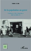 Cover-Bild zum Titel 'De la population au genre' von 'Caulier'