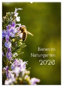 Cover-Bild zum Titel 'Bienen im Naturgarten (Wandkalender 2026 DIN A2 hoch), CALVENDO Monatskalender' von 'Gartenchaosliebe Gartenchaosliebe'