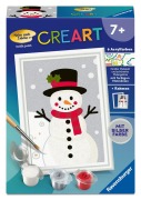 Cover-Bild zum Titel 'CreArt, Malen nach Zahlen Kinder - Schneemann Snowy' von ''