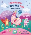 Cover-Bild zum Titel 'Llamacorn Saves the Day' von 'Kate Coombs'