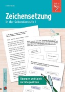 Cover-Bild zum Titel 'Zeichensetzung in der Sekundarstufe I' von 'Sabine Hauke'