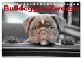 Bulldoggen-Zwerge (Tischkalender 2024 DIN A5 quer), CALVENDO Monatskalender - Elisabeth Stanzer