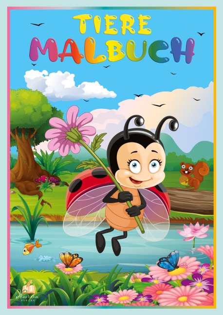 Tiere Malbuch für Kinder ab 2 Jahren mit 50 schönen Tiermotiven zum Ausmalen - Josef Mickey Müller