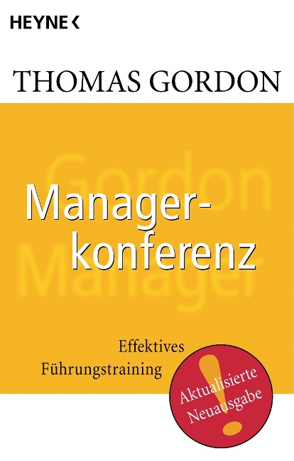 Managerkonferenz - Thomas Gordon