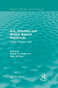 Cover-Bild zum Titel 'U.S. Interests and Global Natural Resources' von ''
