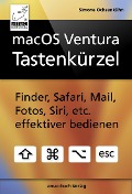Cover-Bild zum Titel 'macOS Ventura Tastenkürzel' von 'Simone Ochsenkühn'